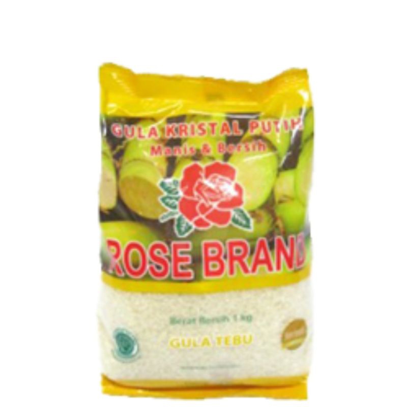 

Rose brand gula pasir kuning pck 1kg