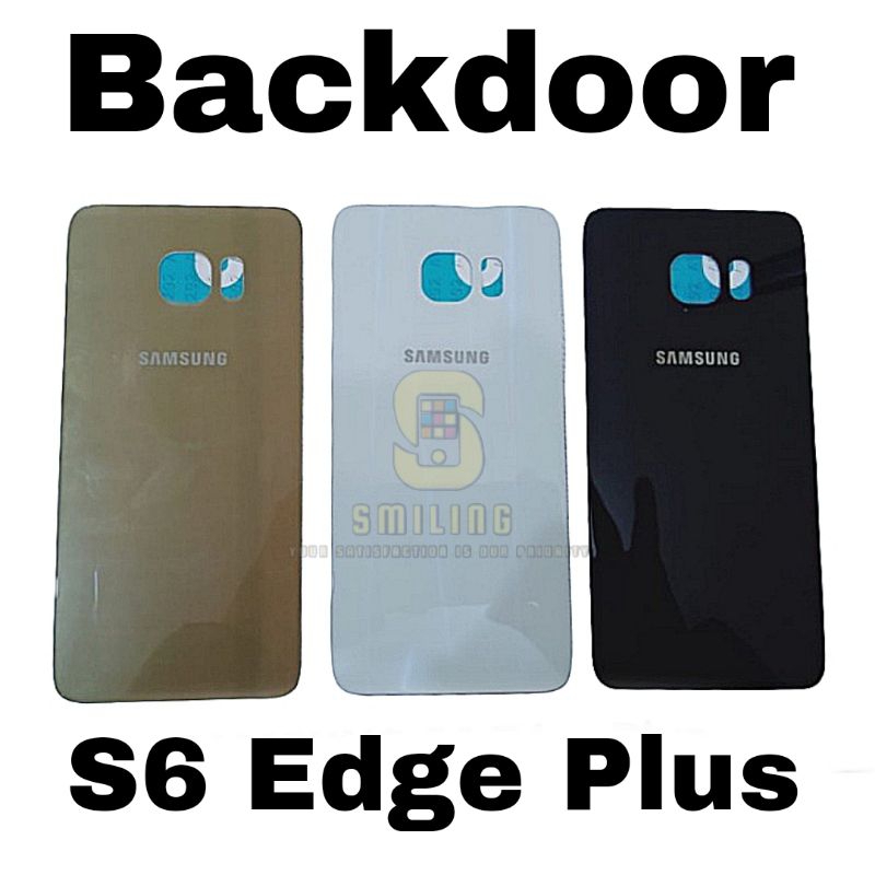BACKDOOR BACK CASING TUTUP BELAKANG SAMSUNG GALAXY S6 EDGE + PLUS G928 NEW

