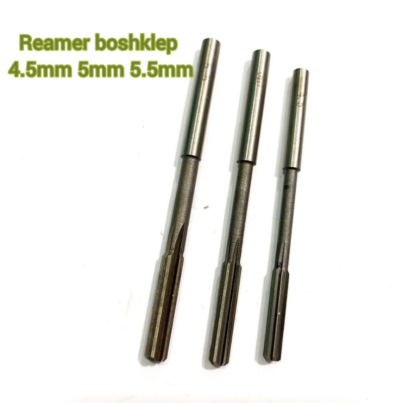 KS00327 Reamer mesin 4.5mm 5mm 5.5mm reamer untuk boshklep reamer HSS bukan carbide