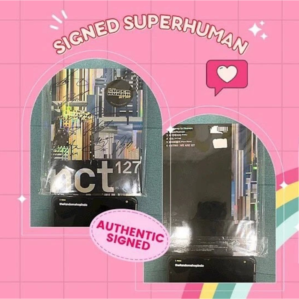 [READY STOCK] SIGNED NCT 127 Superhuman Album AUTHENTIC