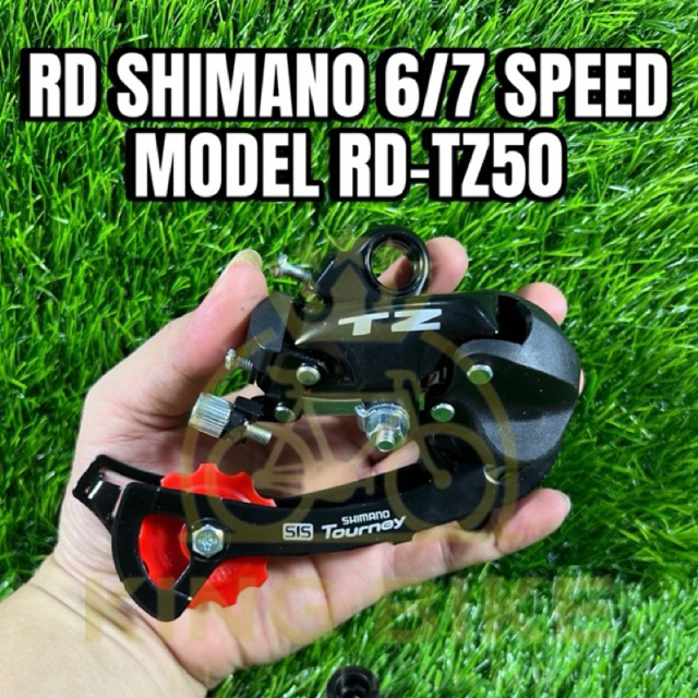 RD SHIMANO TOURNEY 6/7 SPEED REAR DERAILLEUR TZ50 SEPEDA LIPAT/MTB/BALAP/FEDERAL/DLL