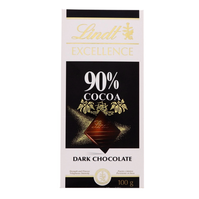 

Lindt Excellence dark chocolate 90% 85% 70% cocoa orange intense 100gr
