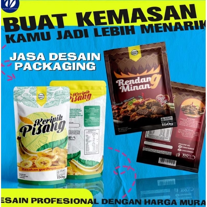 Jasa Desain Kemasan Pouch Murah Minuman