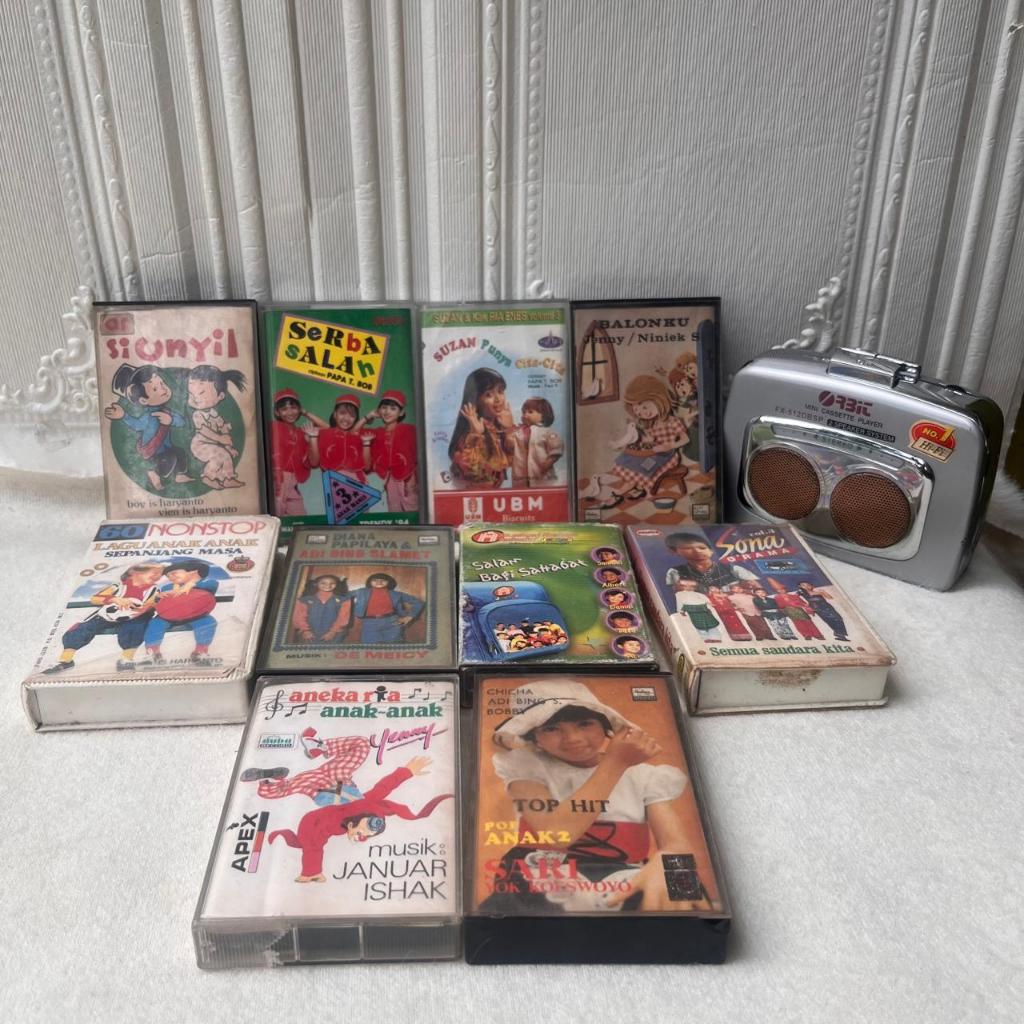 Kaset Pita Lagu Anak Anak Original | Kaset Anak - Anak | Lagu Anak - Anak | Pop Anak Anak | Kaset Mu