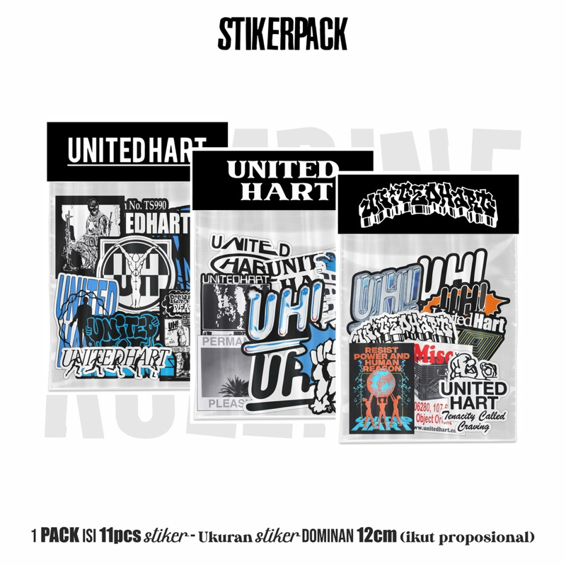 

Stikerpack Brand / United Hart