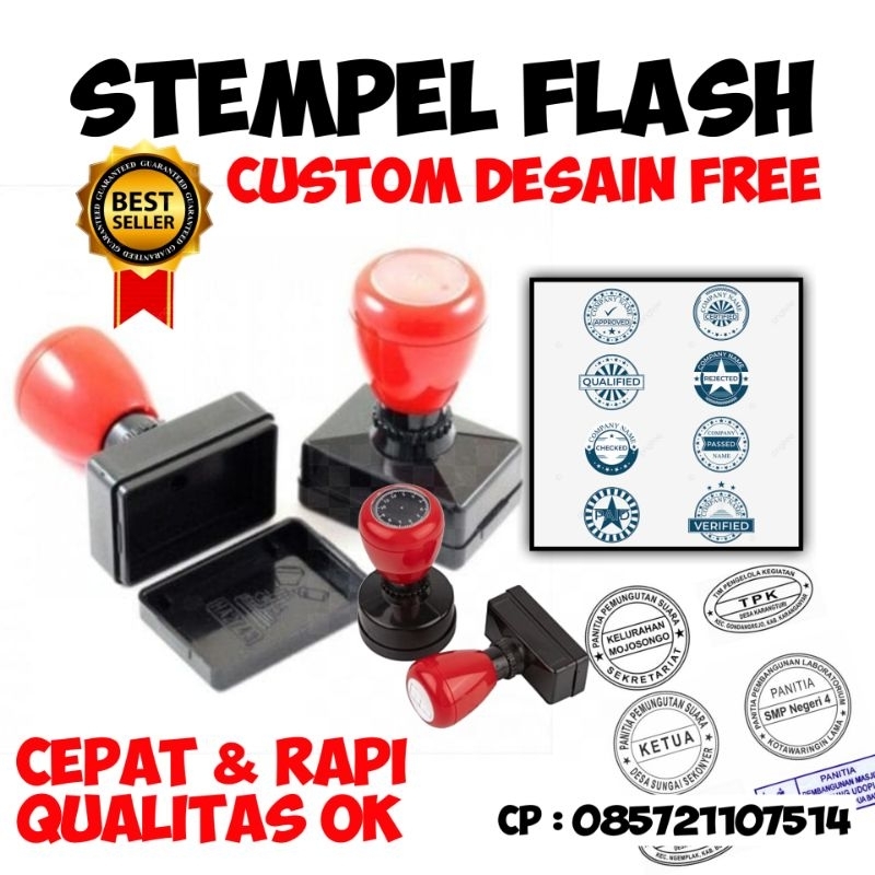 

Stempel Flash | Stempel Otomatis | Qualitas Terbaik | Proses Cepat
