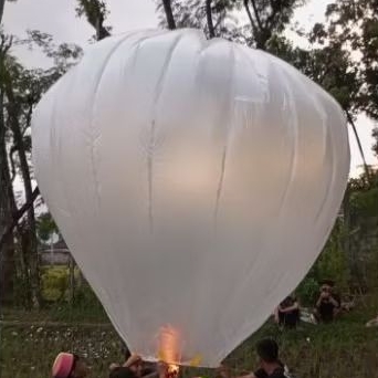 balon udara plastik 2.5 meter