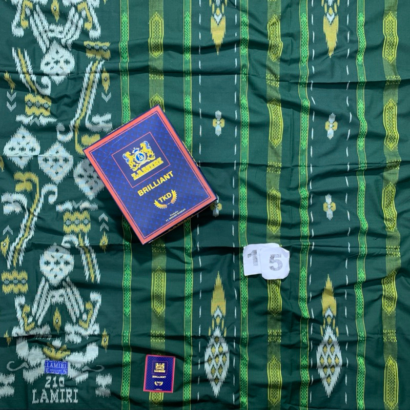 Sarung Lamiri TKD Asli Songket Gunung Elegant Motif SKA Brilliant Rayon Premium Terbaru