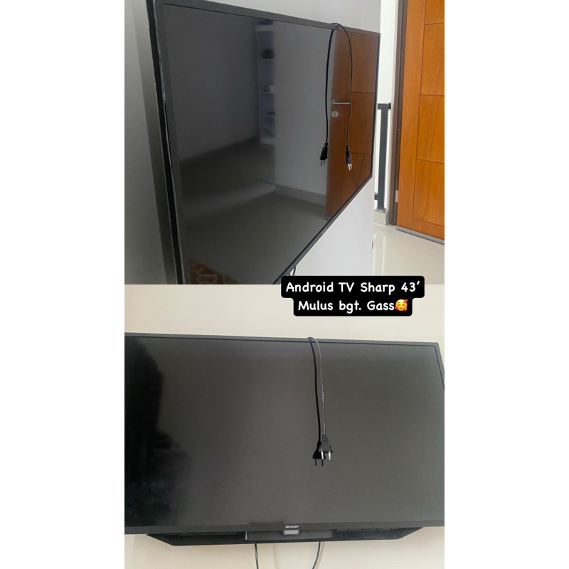 FOR SALE SHARP SMART ANDROID TV 43 Inch FULL HD