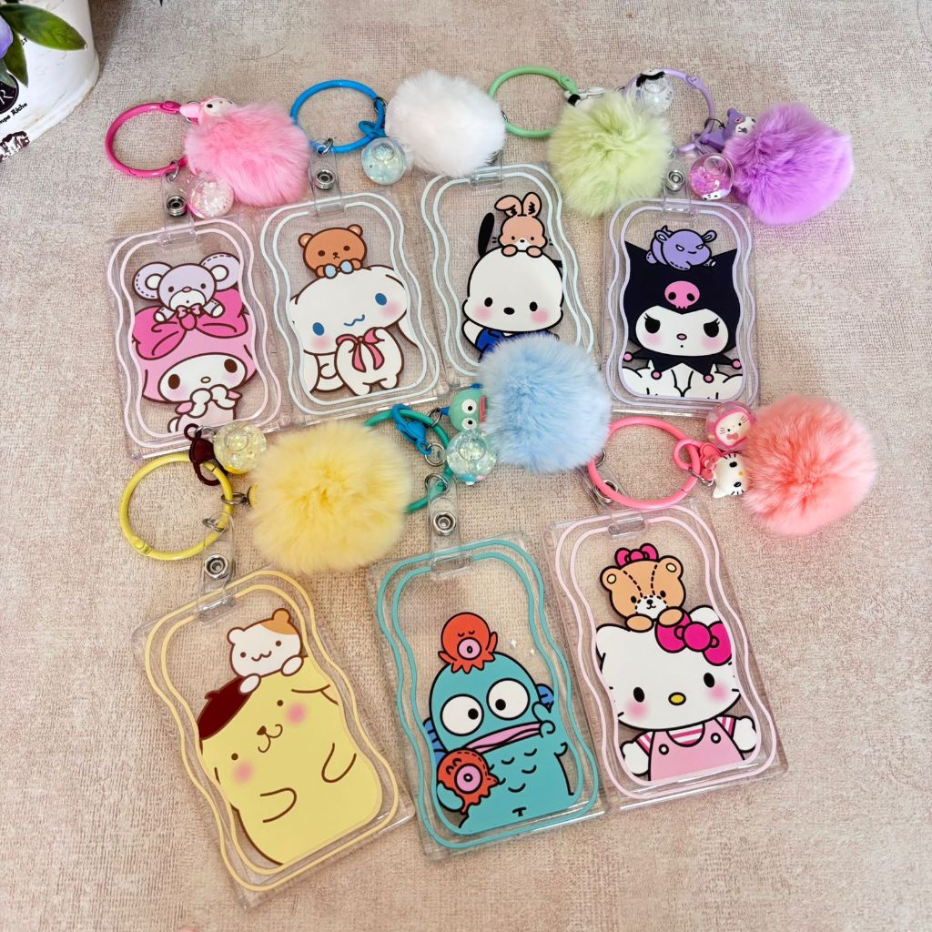 GANTUNGAN KARTU YOYO ID CARD HOLDER GANTUNGAN KARTU E-MONEY GANTUNGAN TAS KARTU