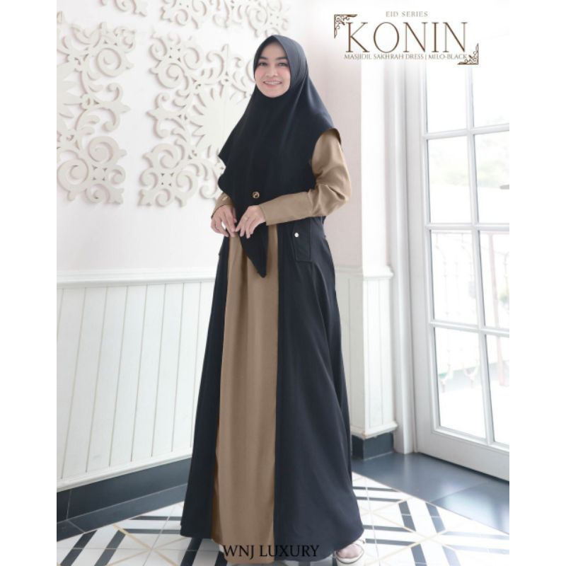 Masjidil Sakhrah Dress Konin By Wanoja WNJ