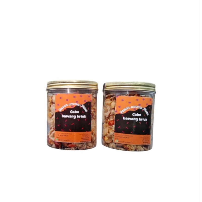 

cabe bawang kriuk