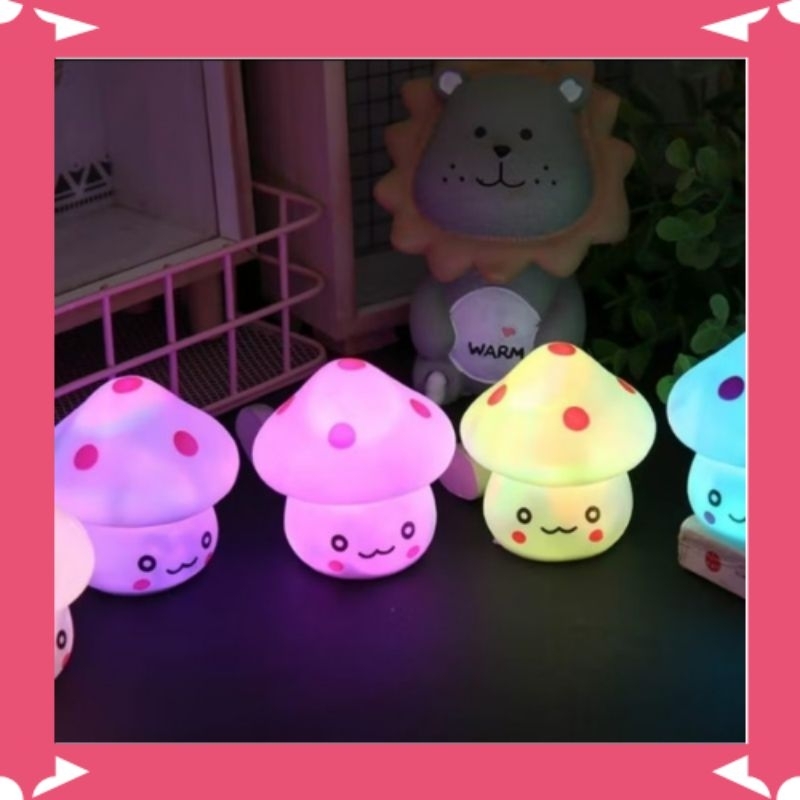 Lampu Tidur LED Karakter Warna Warni / Lampu LED Warna / Lampu Hias