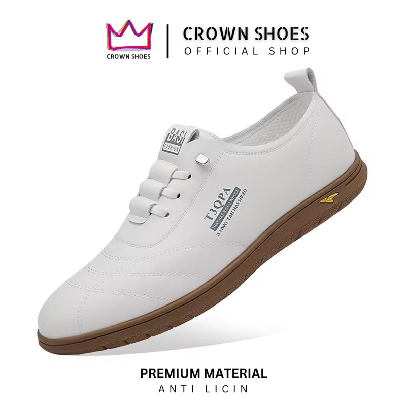 Sepatu Pria | Sepatu Olahraga Pria | Sepatu Casual K50 | Sneakers Kulit Kasual Trendi Cowok | Sneake