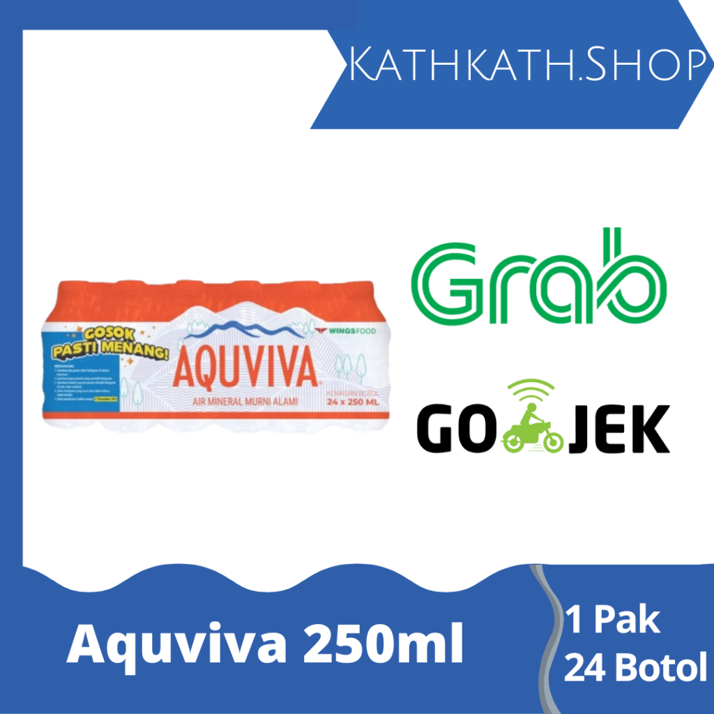 

Aquviva 250ml Pak isi 24 botol