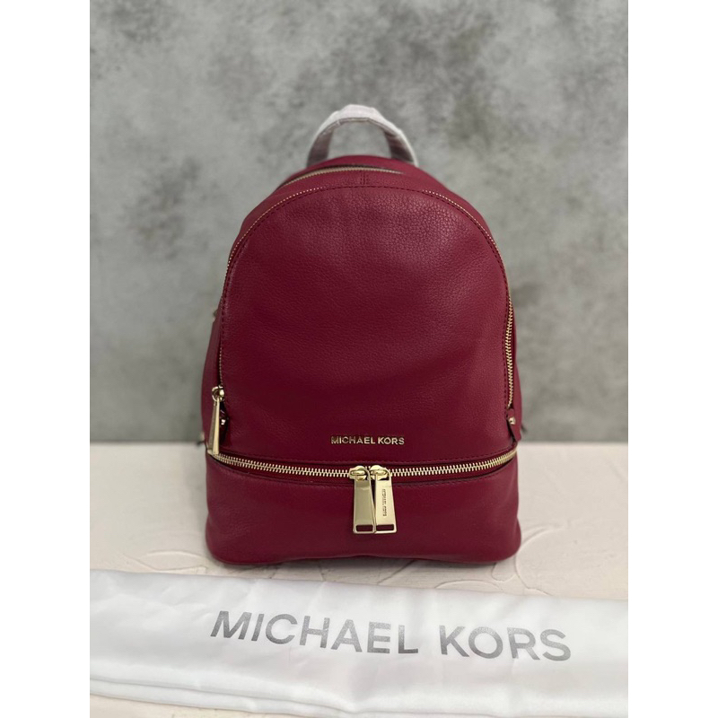 Ready MK Rhea zip backpack color berry
