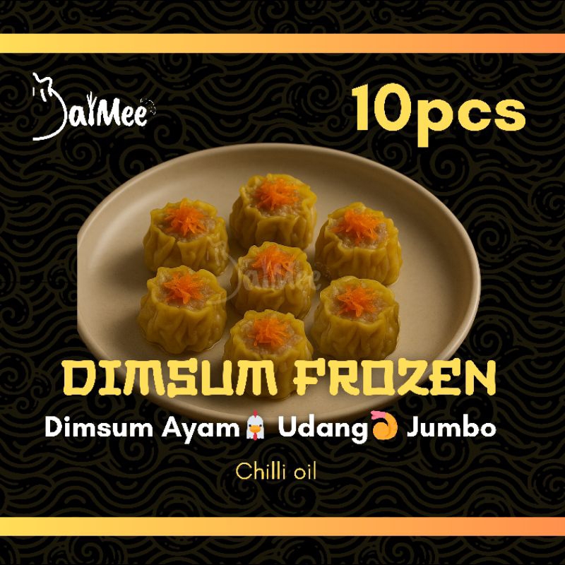 

Dimsum Frozen Isi AYAM UDANG 10 [Jumbo] DaiMee