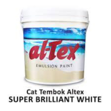 CAT ALTEX SUPER BRILLIANT WHITE/PUTIH BERSIH 5KG