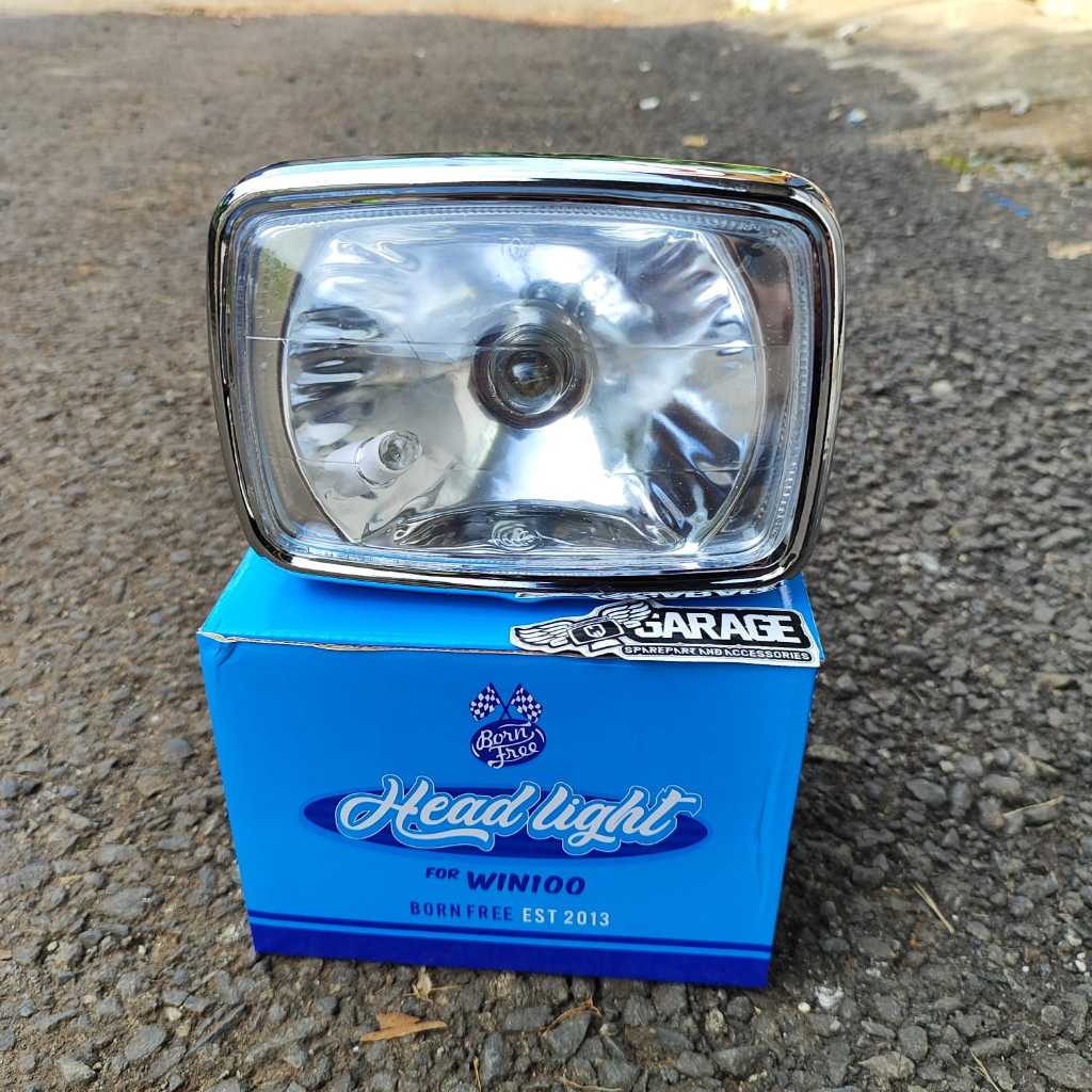 Reflektor depan honda win tua kecil Lampu Depan Honda win100 Tua old Handlamp Win 100 Tahun Tua