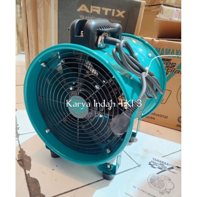 Yamamax Pro Ventilator Blower 12"Inch 8"Inch Kipas Exhaust Portable Udara YAMAMAX-PRO