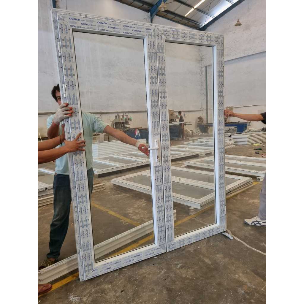 CUSTOM Pintu Jendela UPVC CONCH - CUSTOM Pintu - Custom Jendela UPVC - KUSEN UPVC