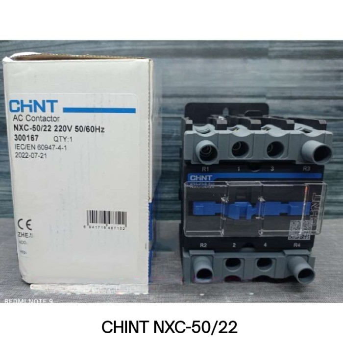 Chint Kontaktor 4P / 2NO+2NC