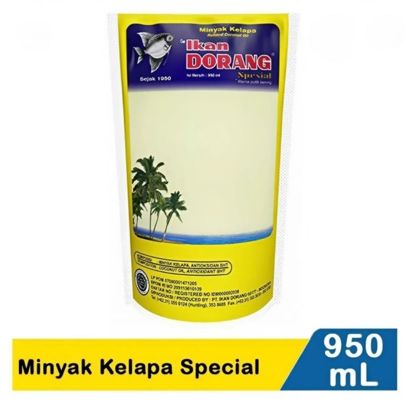 

Ikan Dorang Minyak Kelapa Spesial 950ml