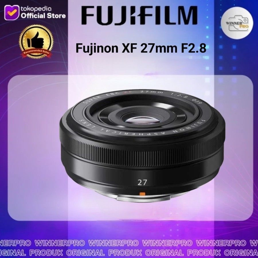 Lensa Fujifilm XF 27mm F2.8