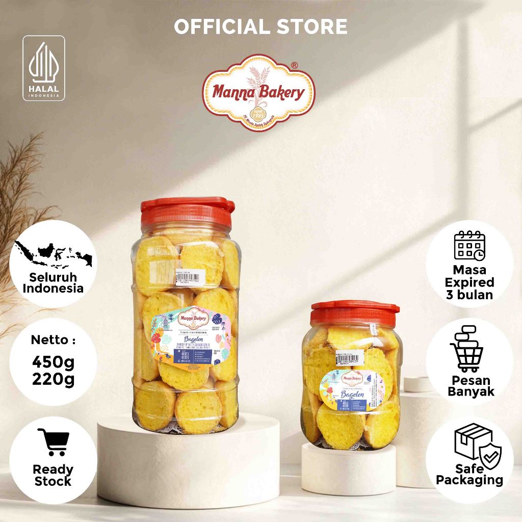 

Bagelan Oleh Oleh khas Jogja/ Bagelan /roti kering lebaran/kue kering lebaran/ camilan lebaran/ hampers lebaran