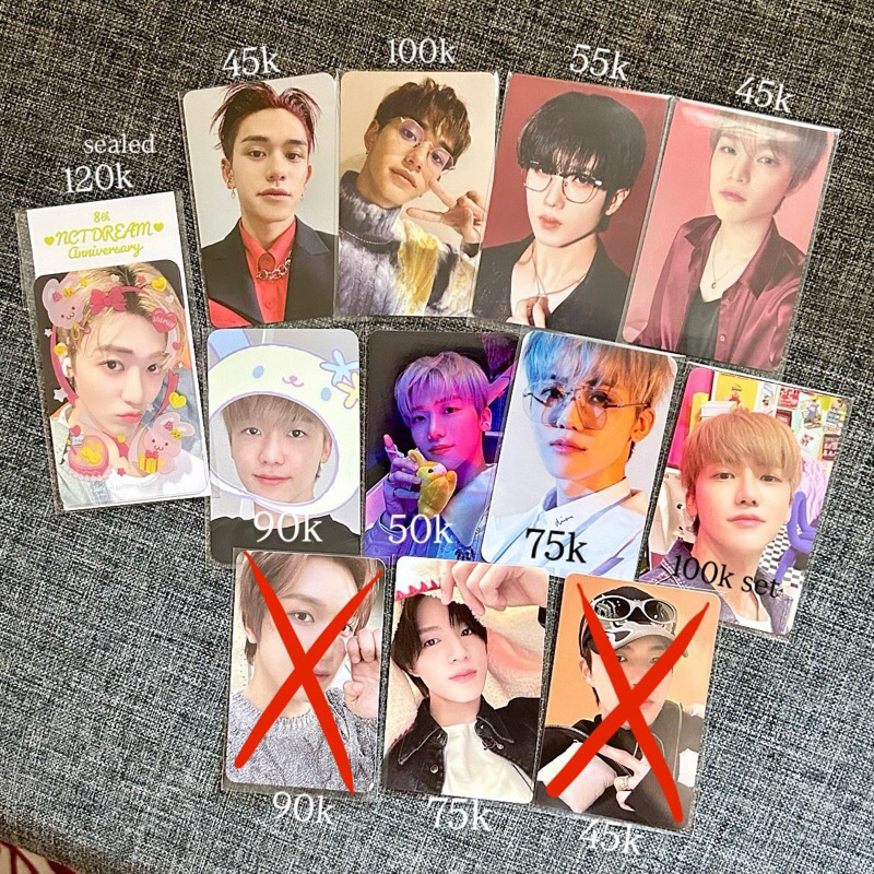 READY JAEMIN PHOTOCARD WTS JAEMIN NCT DREAM PHOTOCARD JENO HAECHAN CANDY SANRIO TRADING CARD SEASON 