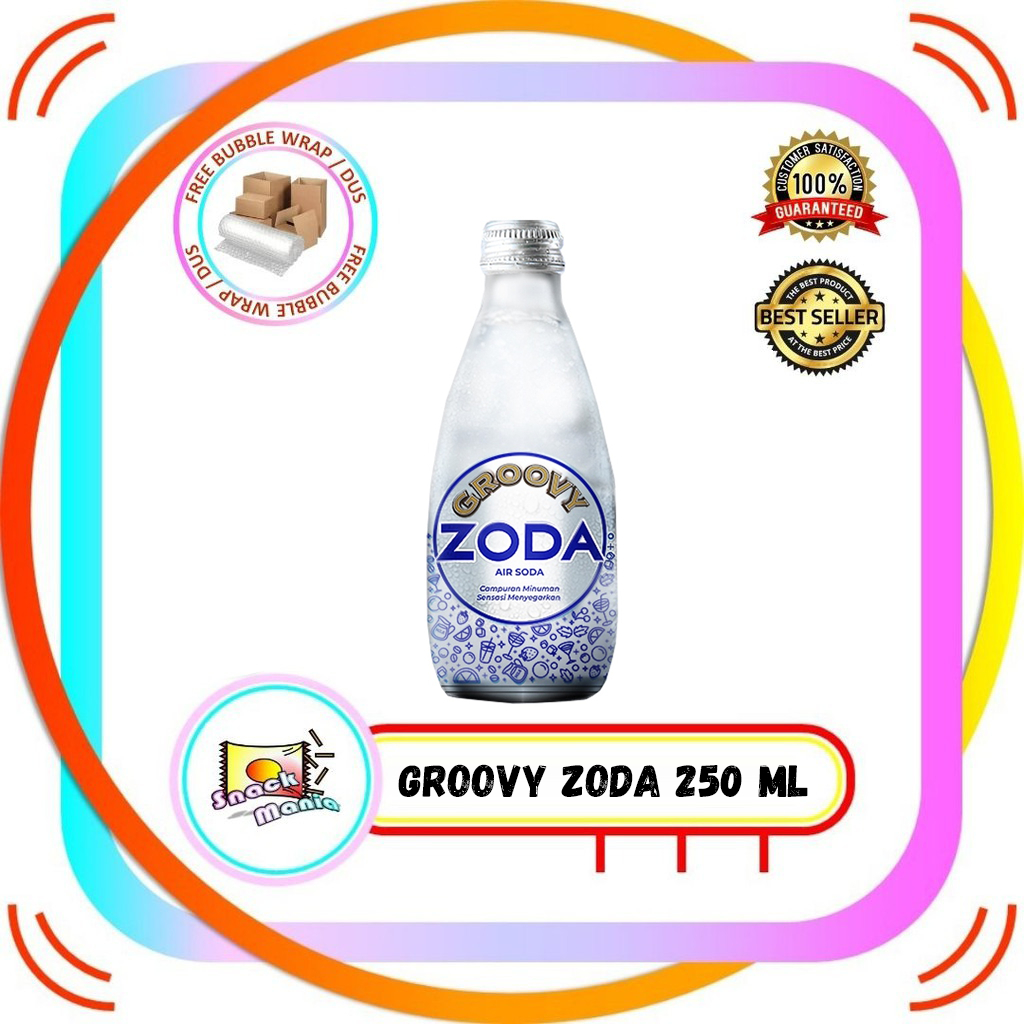 

Groovy Zoda One Way ~ Air Soda Drink 250 ml Botol