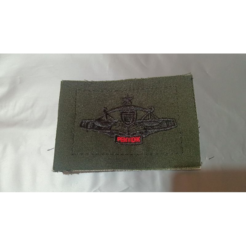 [READY STOK] LANGSUNG KIRIM BREVET PENYIDIK PDL TNI AD BORDIR