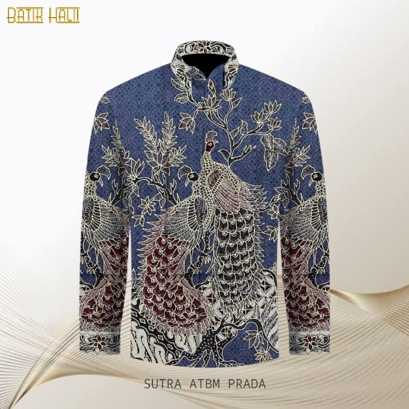 Kain Batik Tulis Sutra ATBM Prada Emas Premium - RBST05
