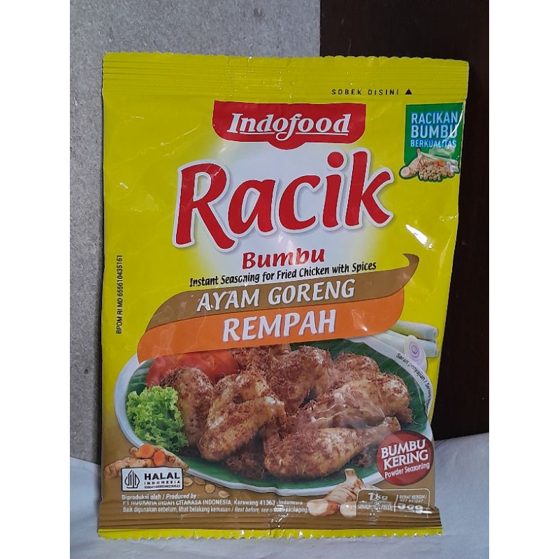 

Racik Bumbu Ayam Goreng Rempah / Bumbu Instan / Bumbu Tabur