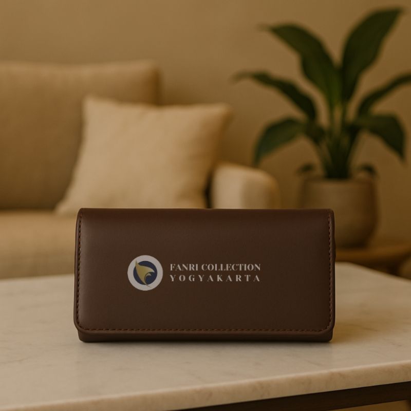 FANRI COLLECTION Dompet Kulit Asli Dompet Kulit Ikan Pari Dompet Kulit Sapi Dompet Wanita perempuan 