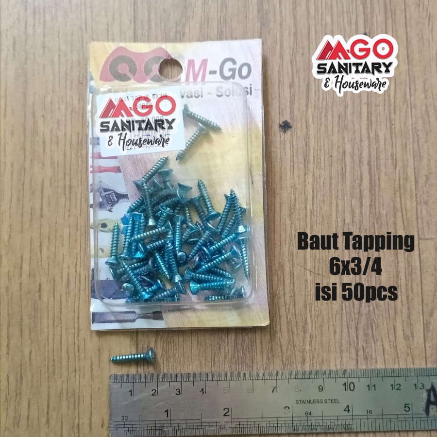 BAUT TAPPING JF / SEKRUP  KAYU / SEKRUP FISHER