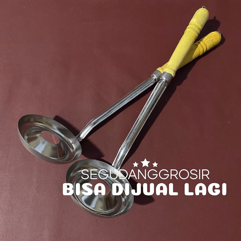 CETAKAN DONAT CAIR / IRUS DONAT / CENTONG DONAT / IRUS DONAT STAINLESS STEEL