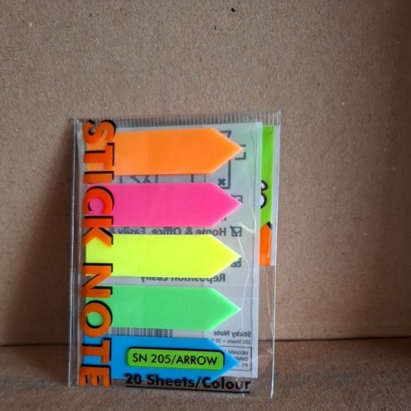 

stick note VTEC SN 205 ARROW 20 sheets/colour