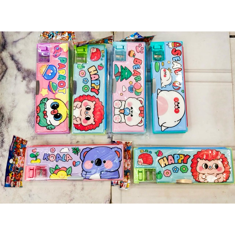 

TEMPAT PINSIL MAGNET 9100-2 MOTIF ANIMAL ADA RAUTAN