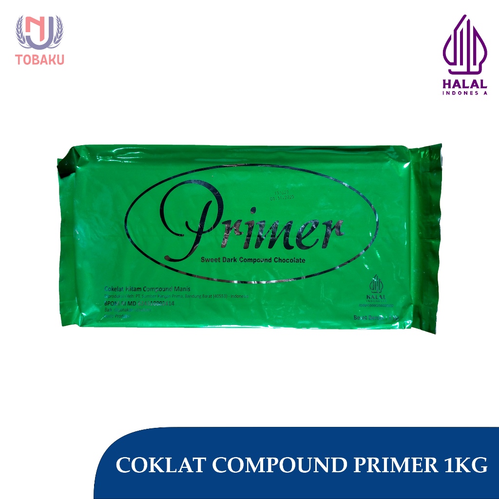 

COKLAT COMPOUND PRIMER HIJAU / COKLAT BATANGAN KEMASAN 1KG