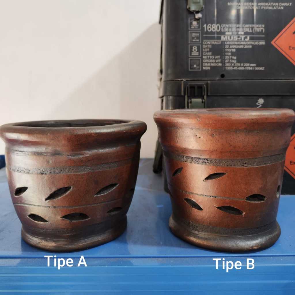 Pot Tanah Liat Gerabah