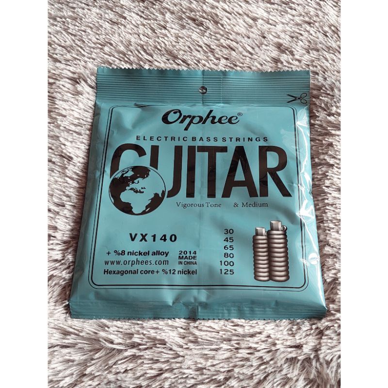 Senar Bass Orphee Original VX140 6 String - Senar Bass Orphee Original