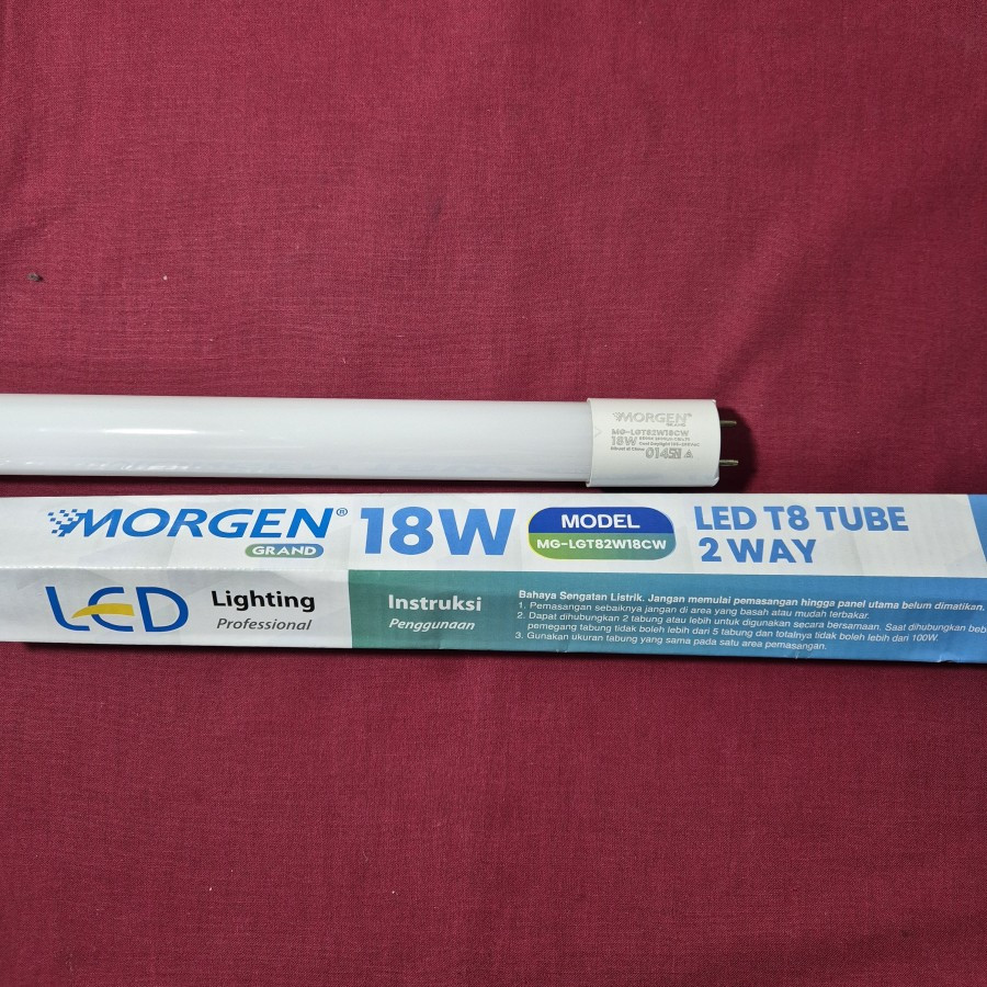 lampu tl t8 led 18W 120cm putih kuning Morgen