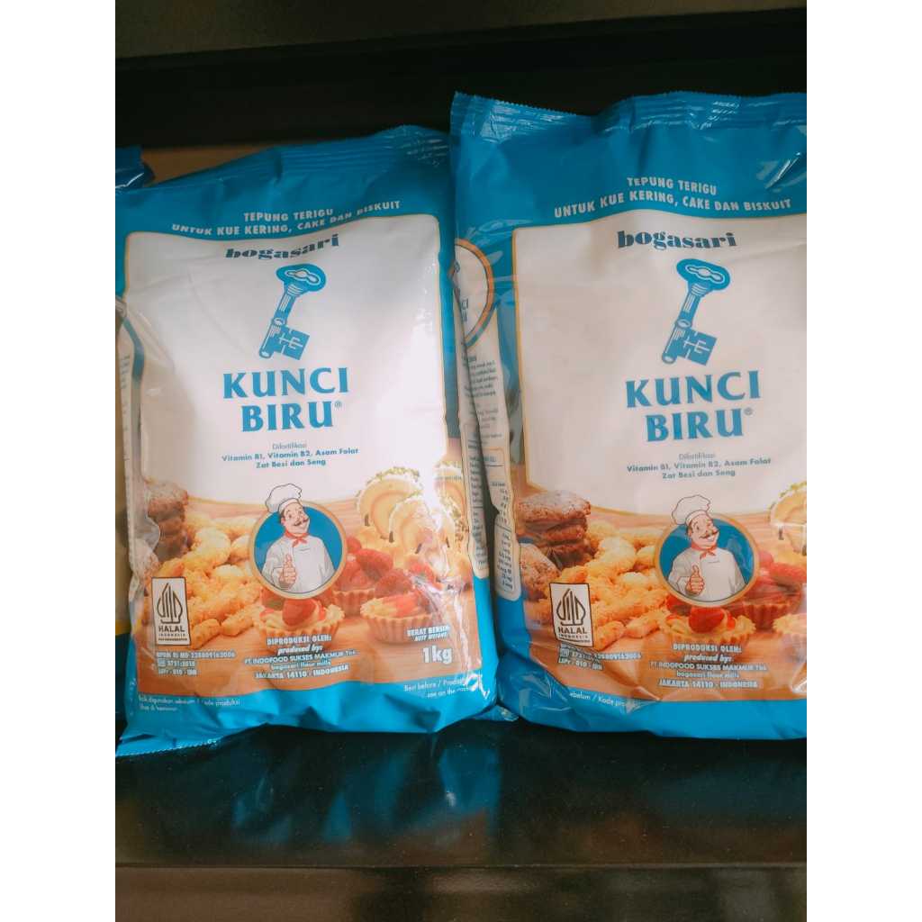 

Tepung Terigu Kunci Biru 1 KG