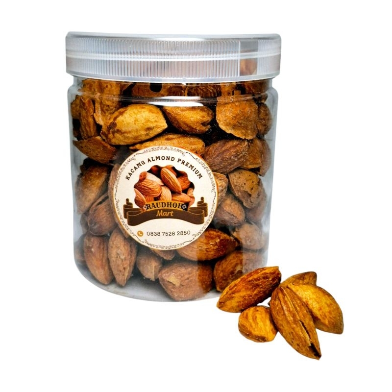 

Kacang Almond panggang 1 kg | Roasted almond kulit