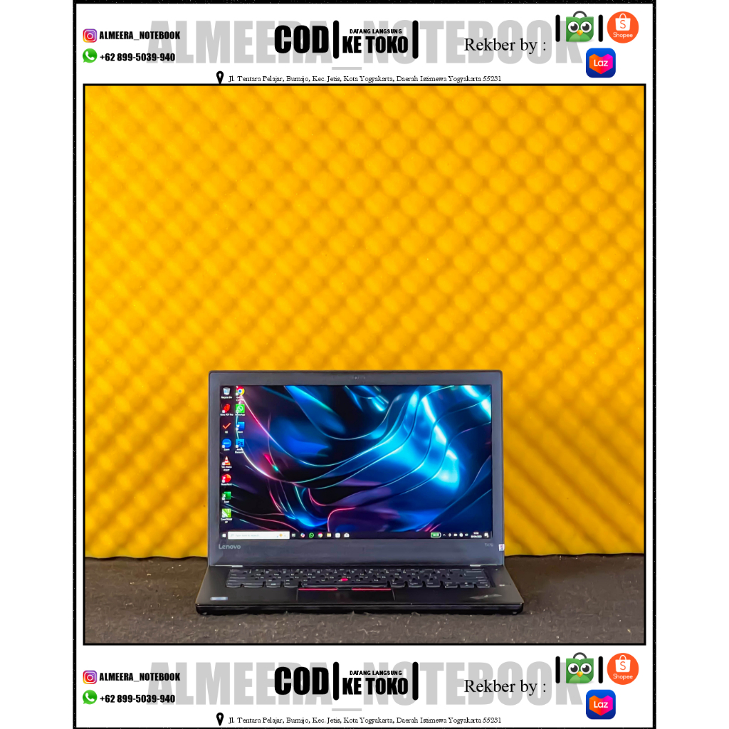 LAPTOP LENOVO Thinkpad T470 i7