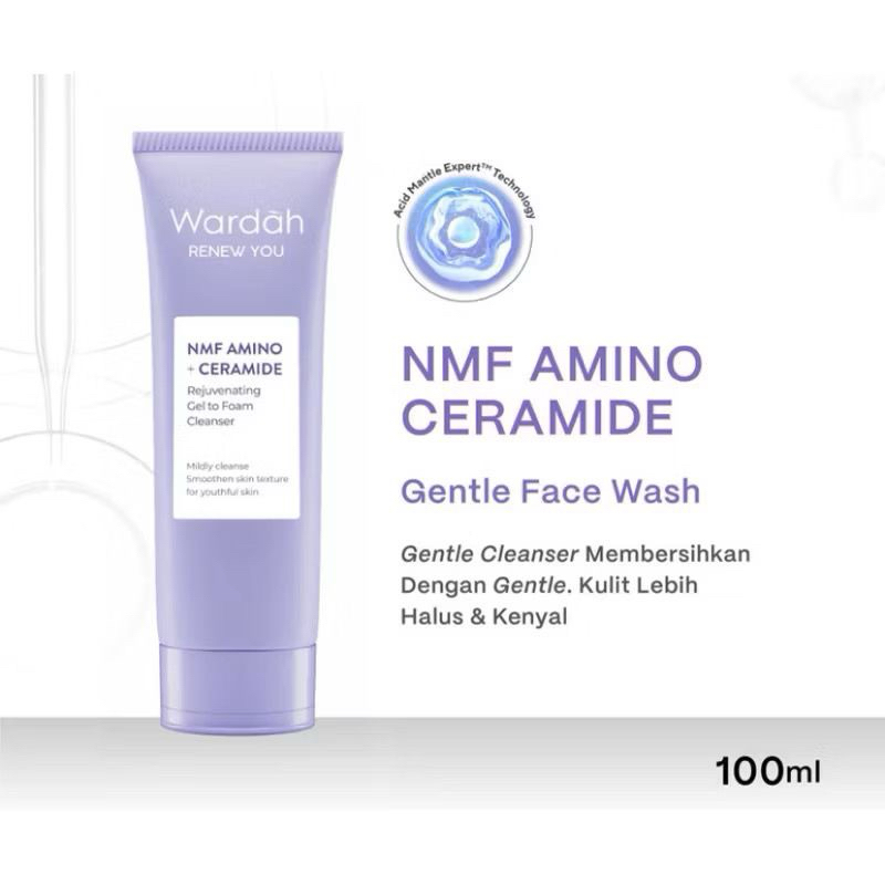 Wardah Renew You NMF Amino Ceramide Facial Wash 100ml