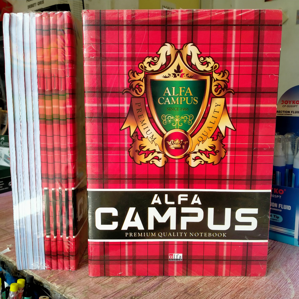 

1 Pak Buku Tulis Campus 70 lembar alfa/ Buku Tulis Murah Gosir