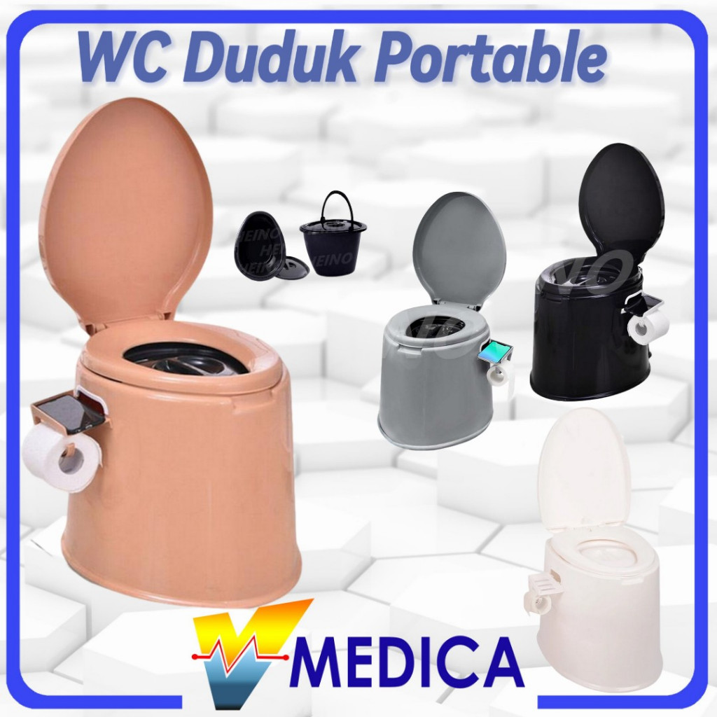 Kursi BAB / WC Duduk Portable / Toilet Duduk Portable / Kloset Pispot Wanita Hamil Lansia