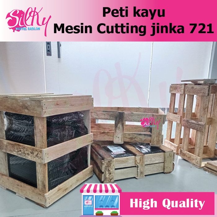 Peti Kayu Untuk Mesin Cutting Sticker Jinka 721 | Packing Tambahan | Jinka XE | Jinka XL Pro Led | J